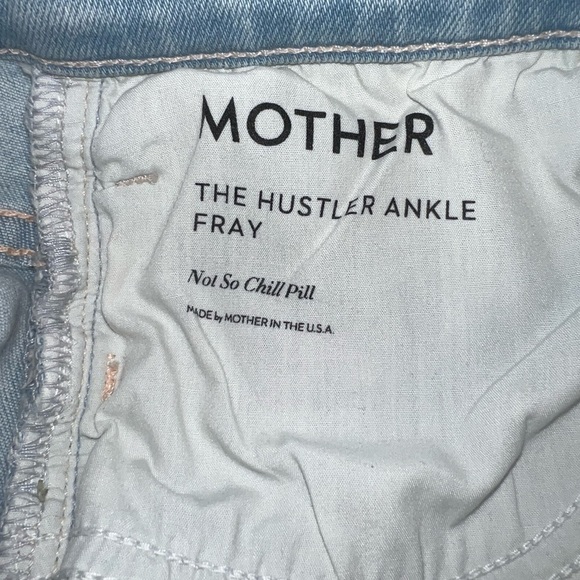 MOTHER The Hustler Ankle Fray Jean - Picture 9 of 10